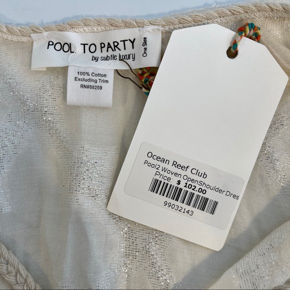 Open shoulder dress / kaftan / cover up - Picture 6 of 11